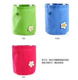 創意生活新主張 糖果色收納掛袋，實用與美觀的完美融合